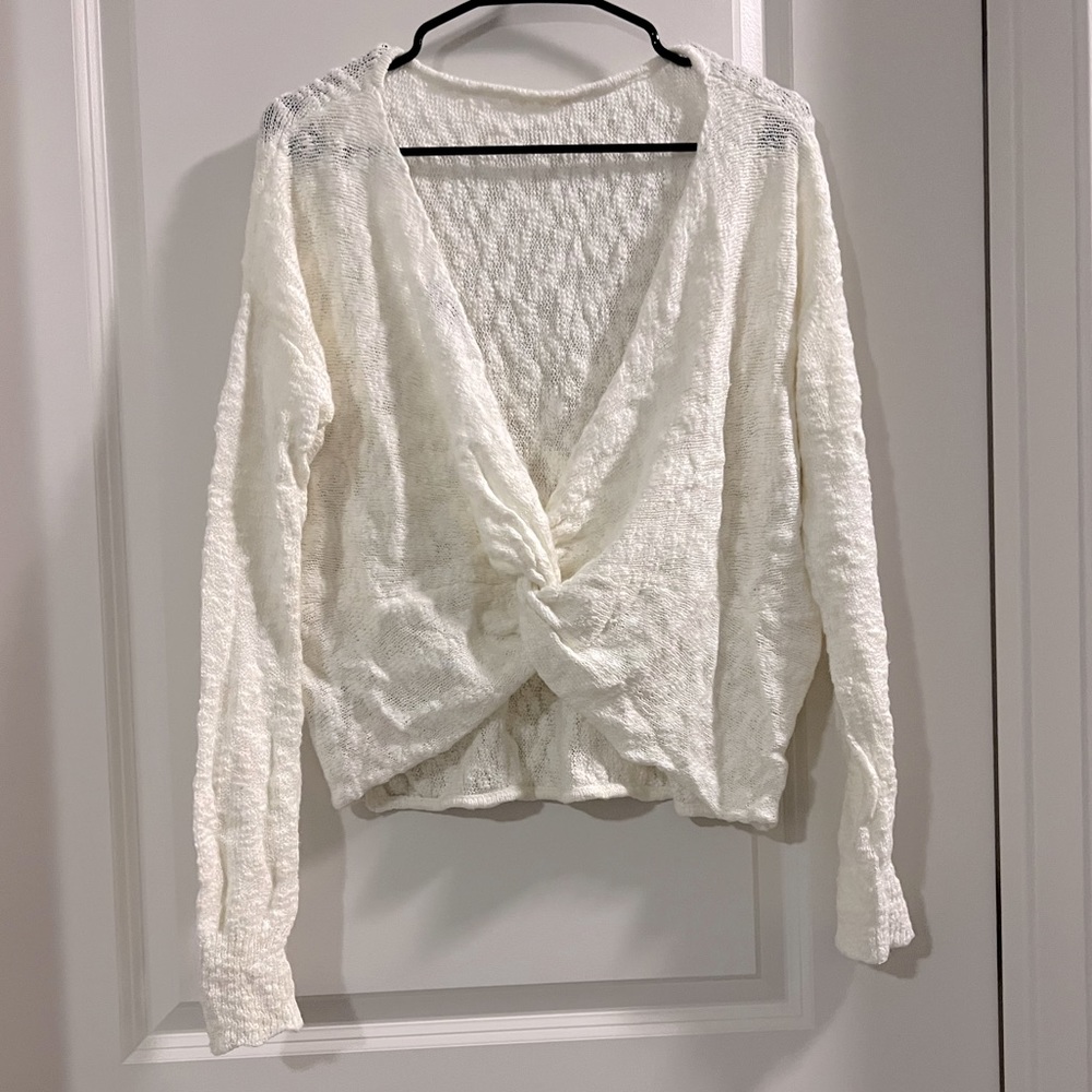Size small, sweater, v-back detail, great condition